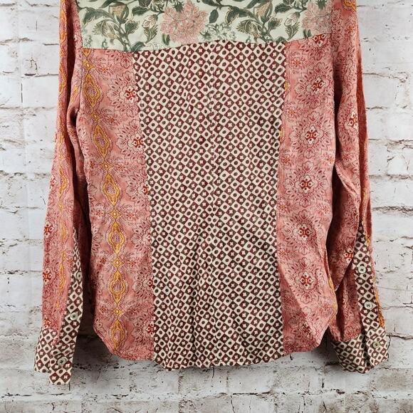 NEW Tell Your Friends Western Shirt in Sacha Small Button Down Long Sleeve - Picture 9 of 13